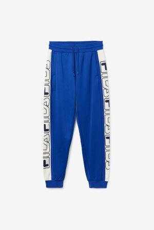 FILA Greene Pants Blue / Red,Mens Clothing | CA.PQXWUK694